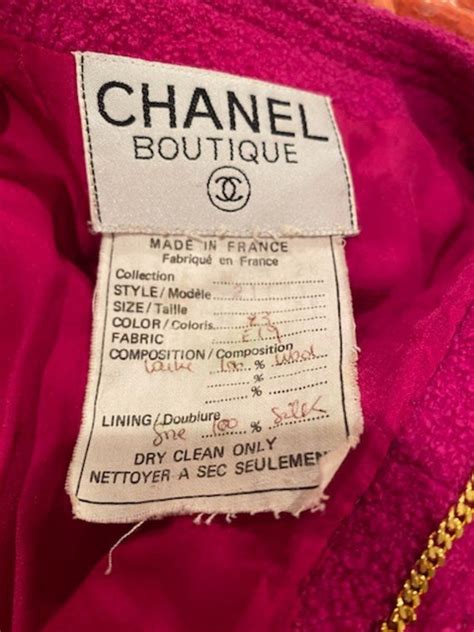 chanel boutique label